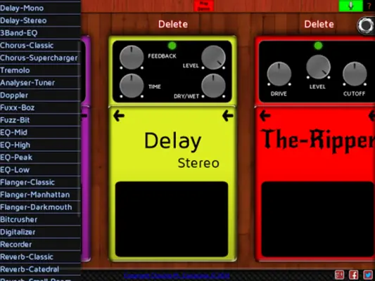 Guitar-Effects android App screenshot 1